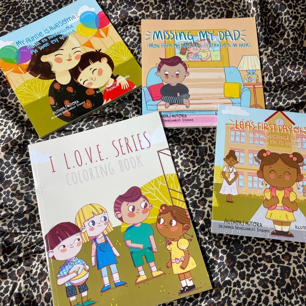 I L.O.V.E Series Coloring Book